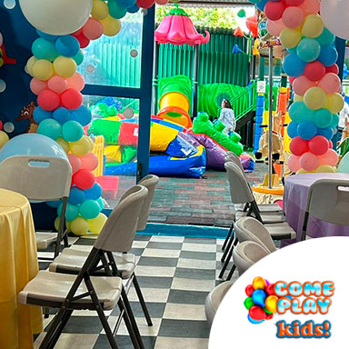 salón para fiestas infantiles para niños pequeños