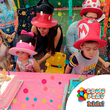 salón para fiestas infantiles para niños pequeños