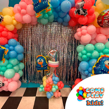 salón para fiestas infantiles para niños pequeños