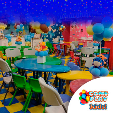 salón para fiestas infantiles para niños pequeños