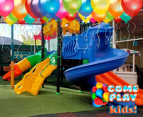 Salón Kids Come Play instalaciones