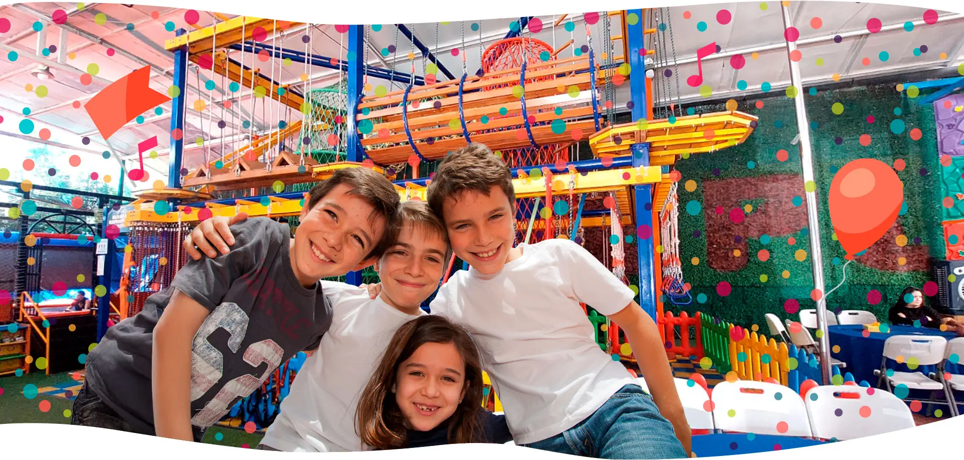 Salon de fiestas infantiles come play